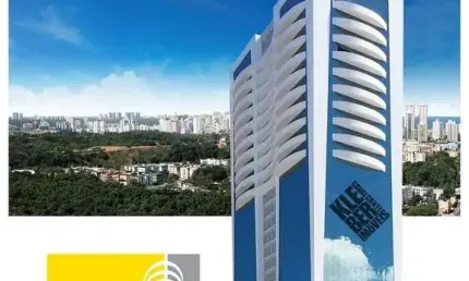 Salas com 212m² e 10 vagas de garagem para locação, piso, luminárias, ar condicionados