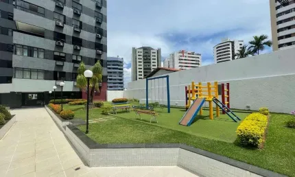 3 quartos mais gabinete mobiliado, nascente, 2 vagas - Caminho das Arvores para venda