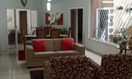 Maravilhosa casa de 3 dormitorios com 3 suites garagem para 4 carros