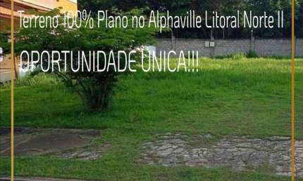 Terreno para Venda em Camaçari, Alphaville Litoral Norte II