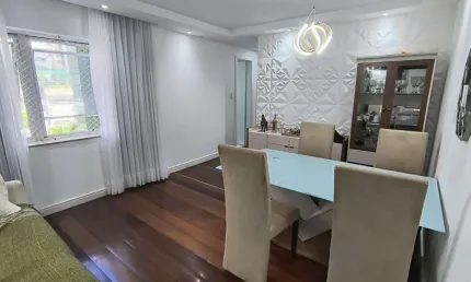 Apartamento para venda em salvador, caminho das árvores, 3 dormitórios, 1 suíte, 3 banheiros, 1 vaga