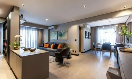 Apartamento para Venda em Barueri, Melville Empresarial II, 1 dormitório, 1 suíte, 2 banheiros, 1 vaga