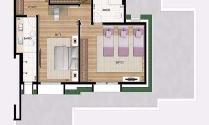 Flat à venda na Rua Lasar Segal, 200, Vila inglesa, Campos do Jordão