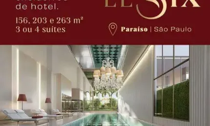 Apartamento para venda em são paulo, paraíso, 4 dormitórios, 4 suítes, 5 banheiros, 3 vagas