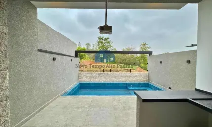 Sobrado NOVO no Nova Jaguari, com piscina, gourmet + TELÃO