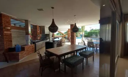 Casa para Venda em São José do Rio Preto, Parque Residencial Damha, 4 dormitórios, 2 suítes, 7 banheiros, 6 vagas