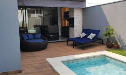 Casa para Venda em Araçatuba, Alvorada, 3 dormitórios, 3 suítes, 5 banheiros