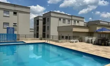 Apartamento para Venda em Carapicuíba, Parque Roseira, 2 dormitórios, 1 banheiro, 1 vaga