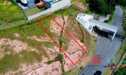 Terreno à venda no condomínio residencial reserva dos jatobás em louveira/sp