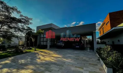 Casa térrea á venda no Condomínio Residencial Querência Valinhos SP.