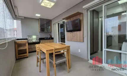 Apartamento Mobiliado com 3 Suítes para Locação no Condomínio Il Piu Bello – Vinhedo/SP