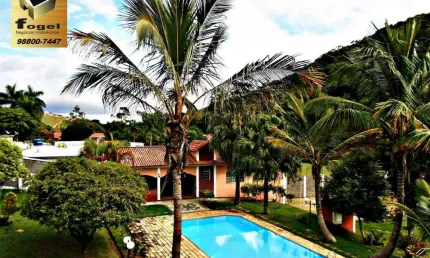 Recanto dos Lagos / JF - Ampla Casa Sede - Amplo Terreno - Muito Lazer - Residência de Caseiro - Excelente Infraestrutura