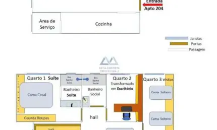 Apartamento com 3 quartos à venda no Jabaquara, São Paulo 