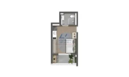 Kitnet / Stúdio à venda na Vila Gumercindo, São Paulo 