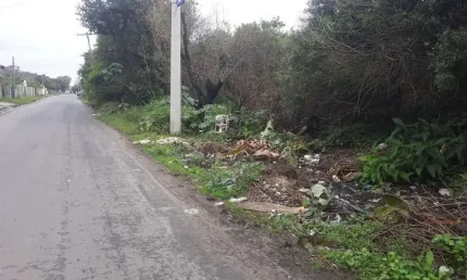 Excelente terreno com 2650 de área própria para construção de pequeno condomínio