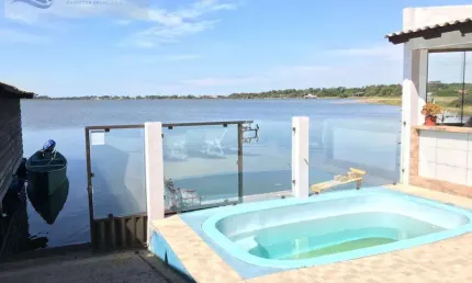 Excelente propriedade de 250 m construído,  lagoa  Tramandaí