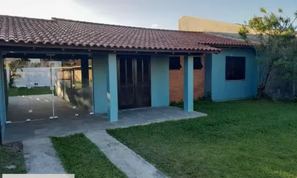 Casa para venda em imbé, centro, 3 dormitórios, 1 suíte, 2 banheiros, 1 vaga