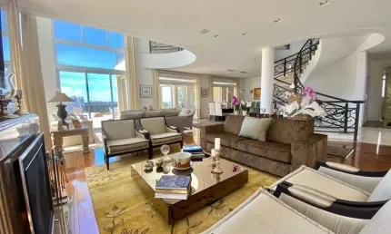 Casa com 5 dormitórios à venda, 1000 m² por R$ 9.850.000,00 - Tamboré - Santana de Parnaíba/SP