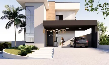 Casa com 3 dormitórios à venda, 294 m² por R$ 1.350.000,00 - Condomínio Terras de Atibaia - Atibaia/SP