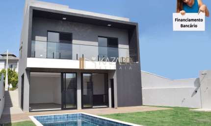 Casa à venda, 3 dormitórios, 1 suíte, piscina – 181m2 – $1.390.000 – Terras de Atibaia II – Atibaia / SP