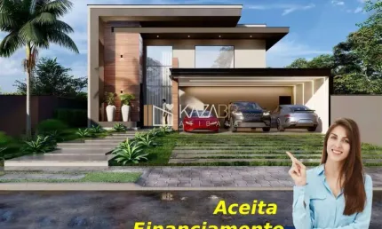 Casa à venda, 4 suítes, piscina, 299m2 – $2.890.000 – Figueira Garden – Atibaia / SP