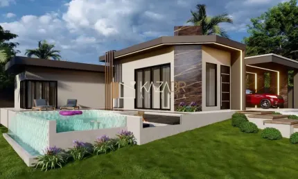 Casa térrea à venda, condomínio fechado, 3 suítes, piscina, 204m² de área construída. $1.900.000 – shamballa iii – atibaia/sp