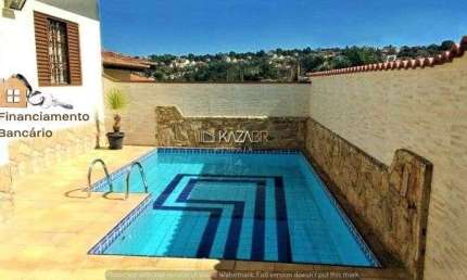 Casa térrea à venda, 2 dormitórios (1 suíte), piscina, quintal. 146,50m². $1.200.000 – Jd. do Lago - Atibaia/SP