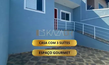 Casa térrea com 3 dormitórios à venda, 139 m² por r$ 540.000 - nova cerejeira - atibaia/sp