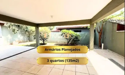 Casa com 3 dormitórios para alugar, 135 m² por R$ 5.144,00/mês - Jardim dos Pinheiros - Atibaia/SP