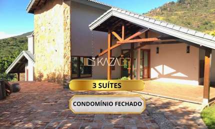 Casa com 3 dormitórios, 290 m² - venda por R$ 3.200.000,00 ou aluguel por R$ 14.000,02/mês - Condomínio Flamboyant - Atibaia/SP
