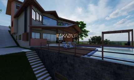Casa no Condomínio  Porto Jaguary com 7 dormitórios à venda, 820 m² por R$ 9.900.000 - Serrinha - Bragança Paulista/SP