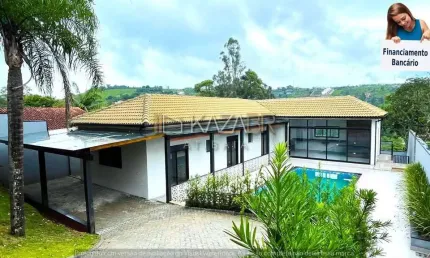 Casa térrea à venda, 3 dormitórios (1 suíte), piscina, 198m² - $1.100.000 – Jd. Estância Brasil – Atibaia/SP