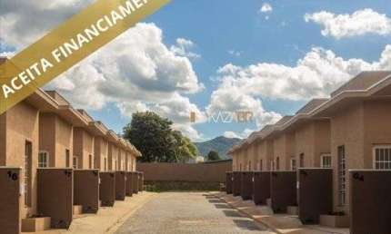 Casa com 2 dormitórios à venda, 61 m²  A partir de R$ 350.000 - Jardim Santa Fe - Bom Jesus dos Perdões/SP