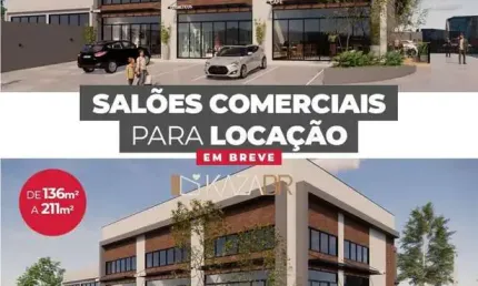 Salão para alugar, 211 m² a partir de R$ 8.000/mês - Jardim Paulista - Atibaia/SP