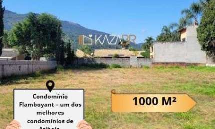 Terreno à venda, 1000 m² por R$ 1.390.000,00 - Condomínio Flamboyant - Atibaia/SP