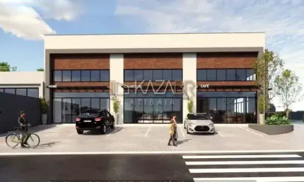 Salão comercial para locação, na al. lucas, 89m² - $8.000/mês – jd. paulista – atibaia/sp