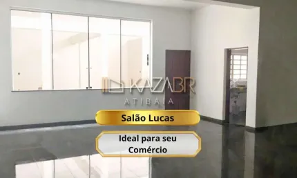 Sala comercial para locação, Al. Lucas, 110m², 2 banheiros - $5.500 – Vila Thais – Atibaia/SP