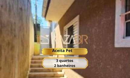 Casa com 3 dormitórios para alugar, 130 m² por R$ 2.800,09/mês - Jardim das Cerejeiras - Atibaia/SP