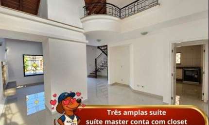 Casa em Condomínio com 3 dormitórios para alugar, 190 m² por R$ 6.978/mês - Jardim Siriema - Atibaia/SP