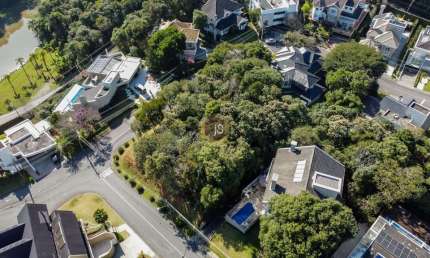 Terreno em condomínio fechado à venda na Rua Carlos Gelenski, 71, São João, Curitiba