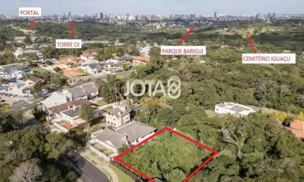 Terreno à venda na Bologna, 159, Cascatinha, Curitiba