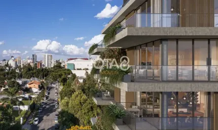 Apartamento com 3 quartos à venda na Rua Hermes Fontes, 431, Batel, Curitiba