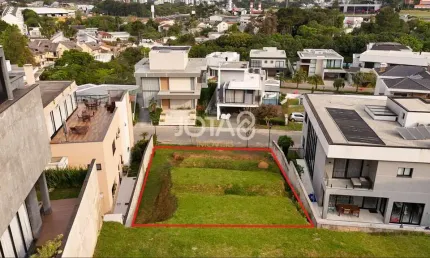 Terreno em condomínio fechado à venda na Estrada da Mina do Ouro, 353, Santo Inácio, Curitiba