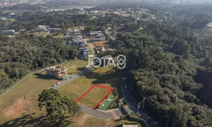 Terreno em condomínio fechado à venda na Rua Pedro Cruzetta, 550, Campo Comprido, Curitiba