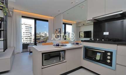 Apartamento com 1 quarto para alugar na Rua Capitão Souza Franco, 336, Batel, Curitiba