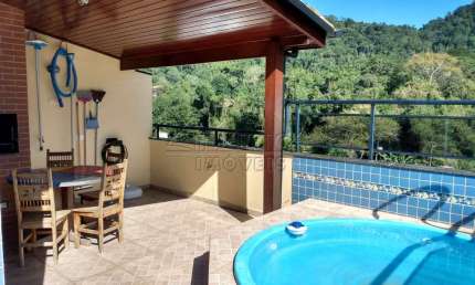 Cobertura com 2 dorms, Praia das Toninhas, Ubatuba - R$ 820 mil, Cod: 3992