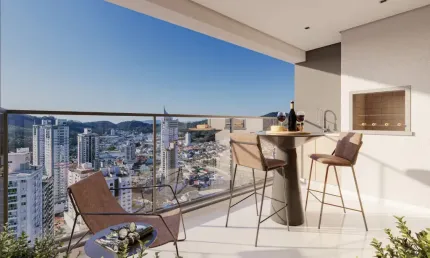 Apartamento para Venda na  planta com 3 Suites, Alto padrão  Bairro Fazenda,  itajai Santa Catarina