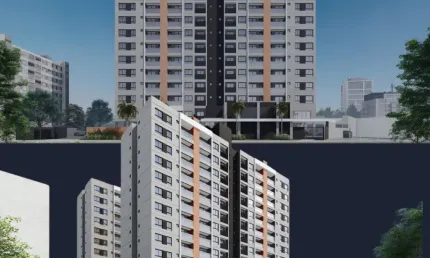 Apartamentos de 3 quartos  sendo 1 Suíte, tem   78,91m2, privativos na planta Bairro Cordeiros -SC