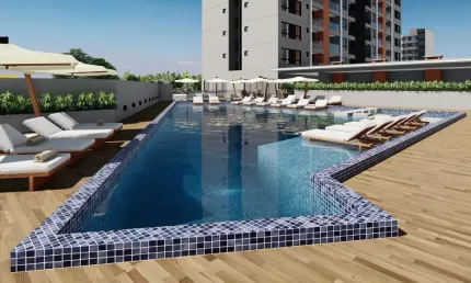 Apartamentos de 3 quartos  sendo 1 Suíte, tem   78,91m2, privativos na planta Bairro Cordeiros -SC