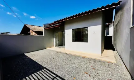 Casa nova para venda  com 2 quartos aceita financiamento  bairro quinta acorianos - barra velha - sc